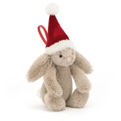 Bashful Christmas Bunny Decoration<Jellycat Sale