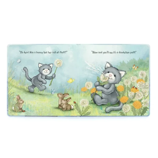 When I Wonder Book and Bashful Grey Kitty Medium<Jellycat Best